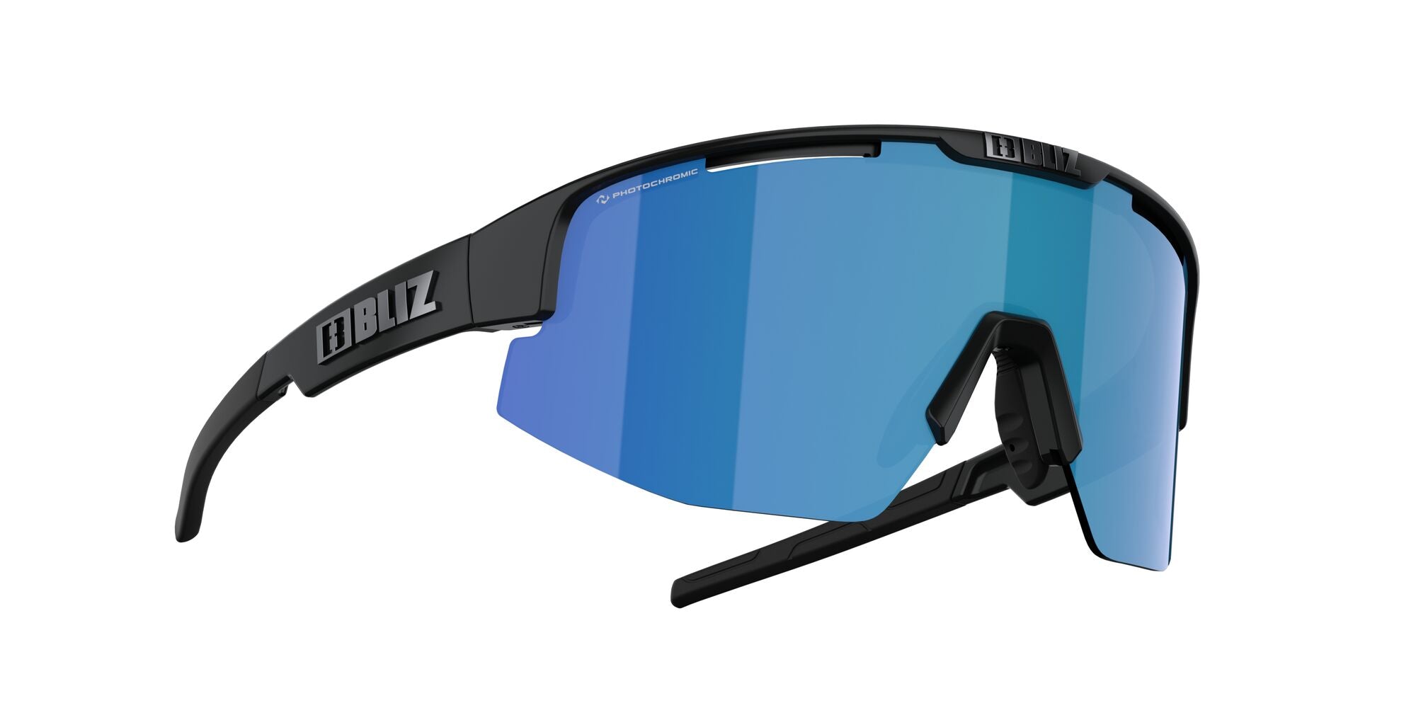 BLIZ Matrix Matt Black Photochromic