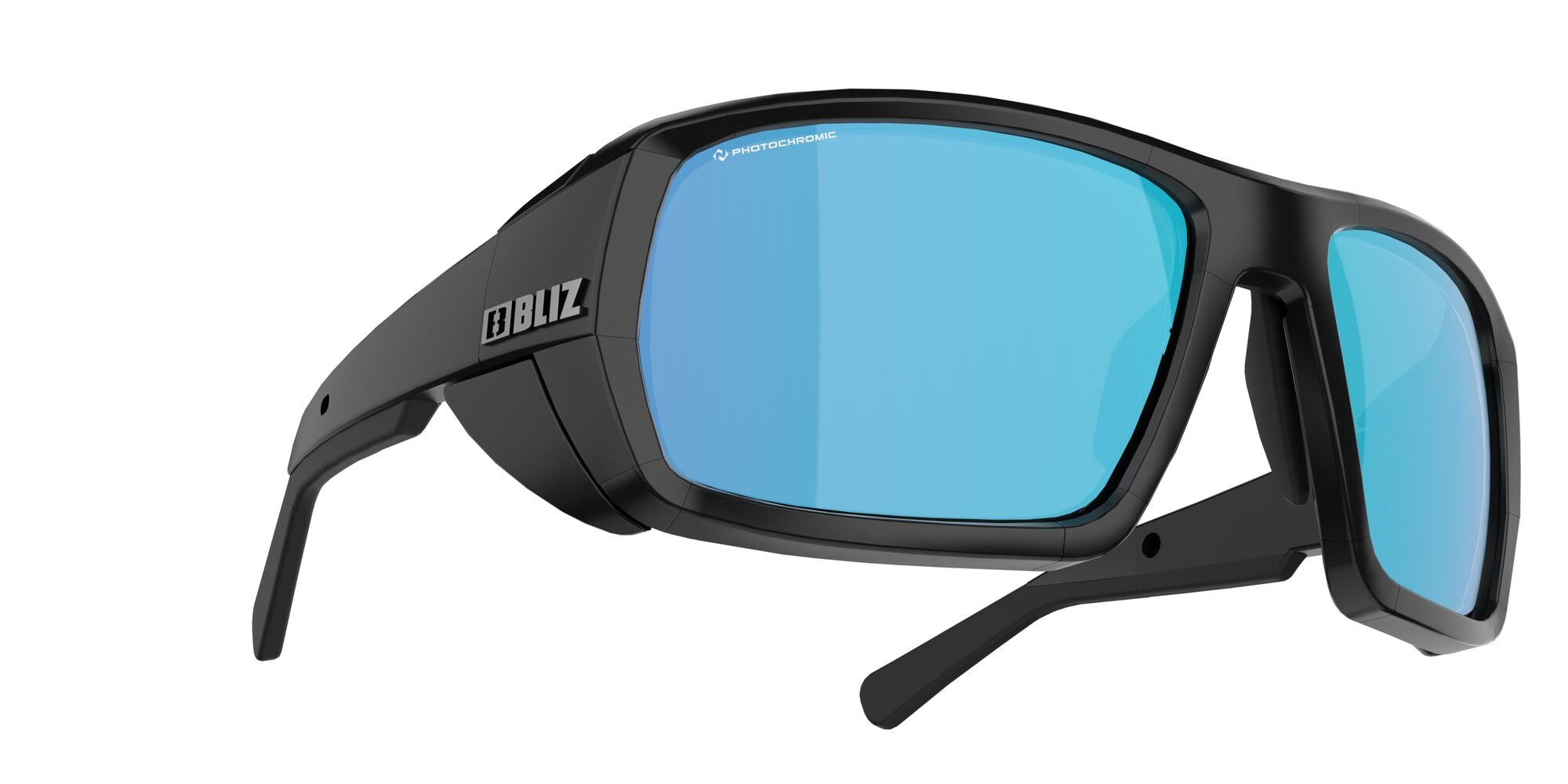 BLIZ Peak Matt Black Nano Photochromic