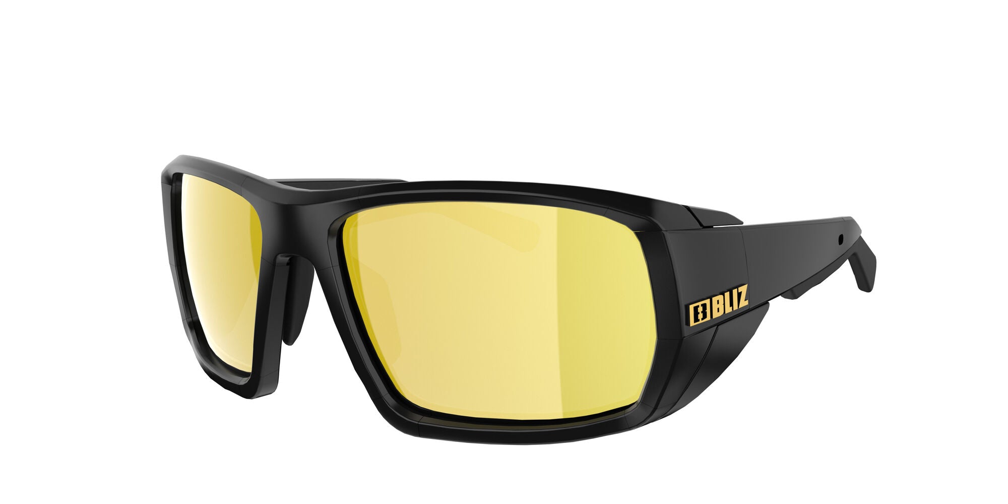 BLIZ Peak Matt Black Polarized