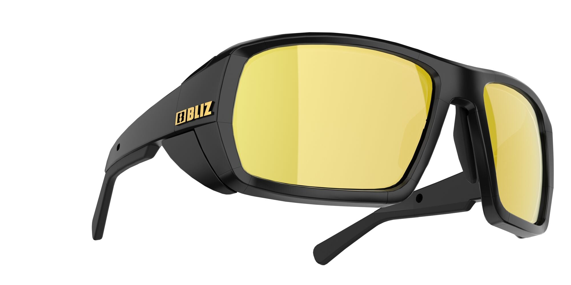 BLIZ Peak Matt Black Polarized