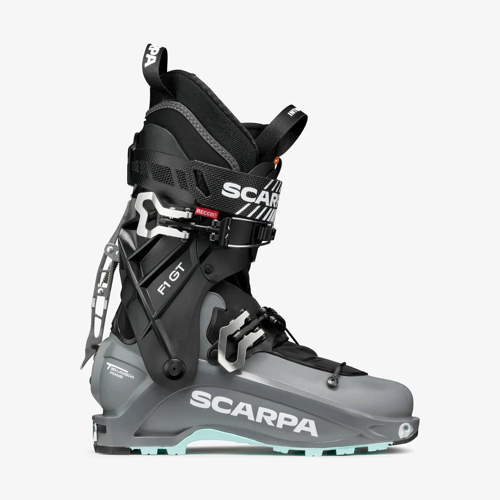Scarpa F1 GT Woman mercury gray-aqua Skitourenschuh