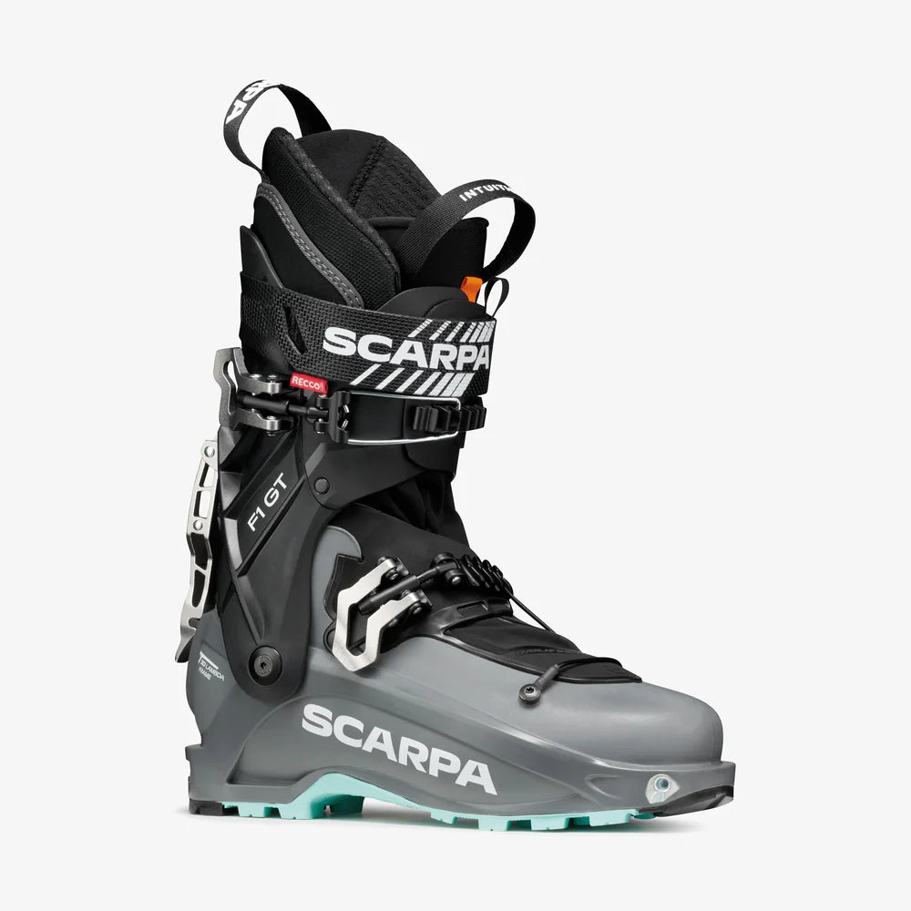 Scarpa F1 GT Woman mercury gray-aqua Skitourenschuh