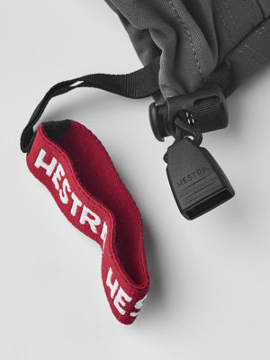 Hestra Army Leather Heli Ski Jr. 5-finger Grey