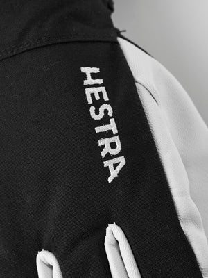 Hestra Army Leather Heli Ski - 5 finger Black