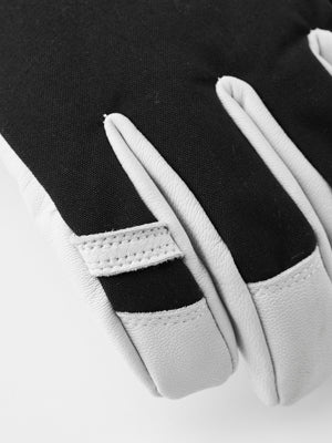 Hestra Army Leather Heli Ski - 5 finger Black