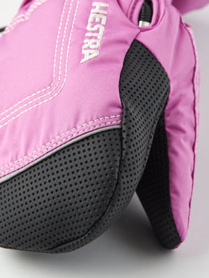 Hestra Baby Zip Long Mittens Cerise