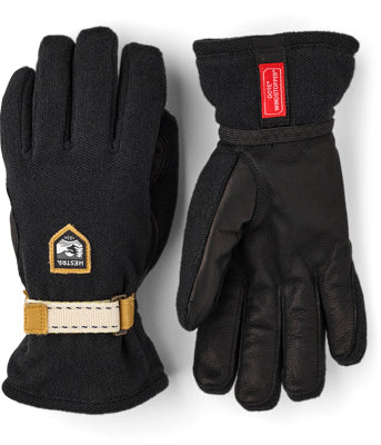Hestra Windstopper Tour - 5 finger Black
