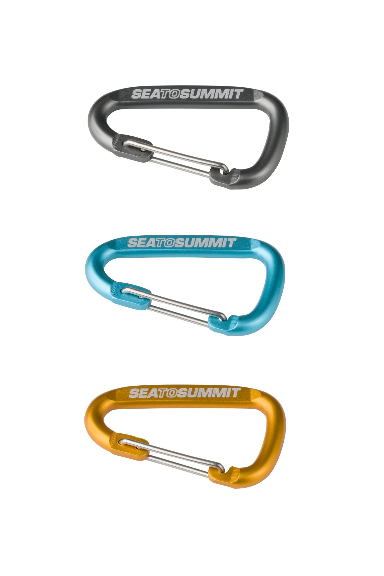 Sea to Summit Multifunktions-Karabiner Klein 3er Set
