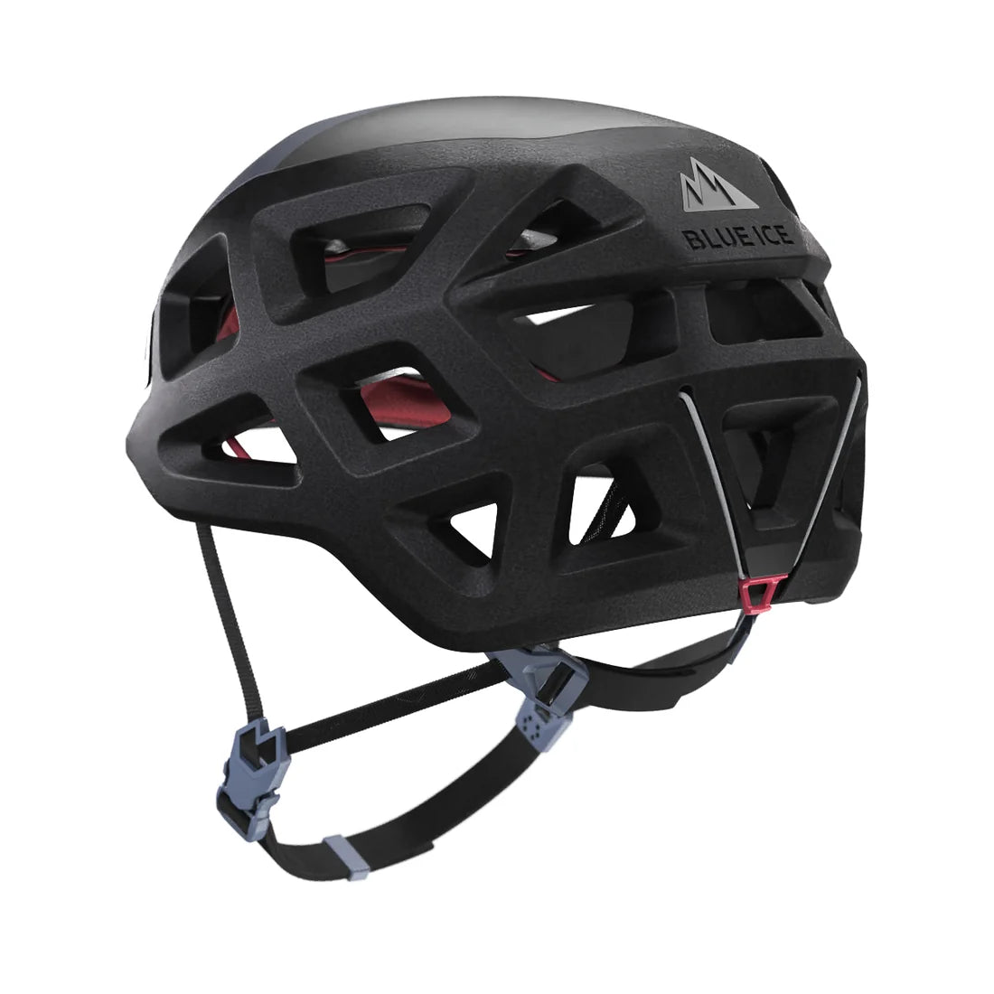 Blue Ice Blast Alpinhelm black