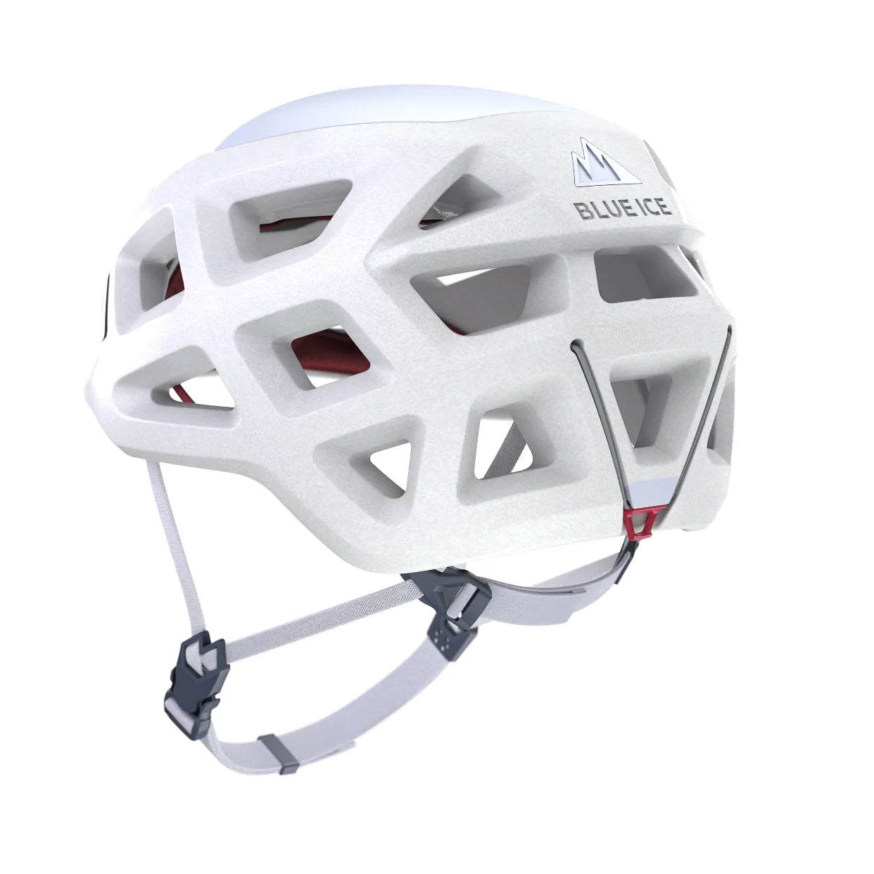 Blue Ice Blast Alpinhelm white