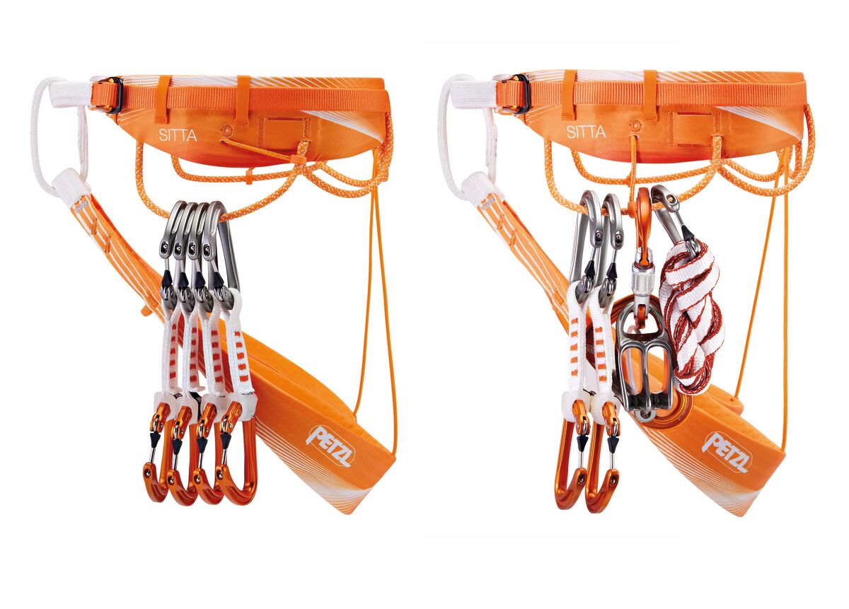 Petzl SITTA Leicht-Gurt orange
