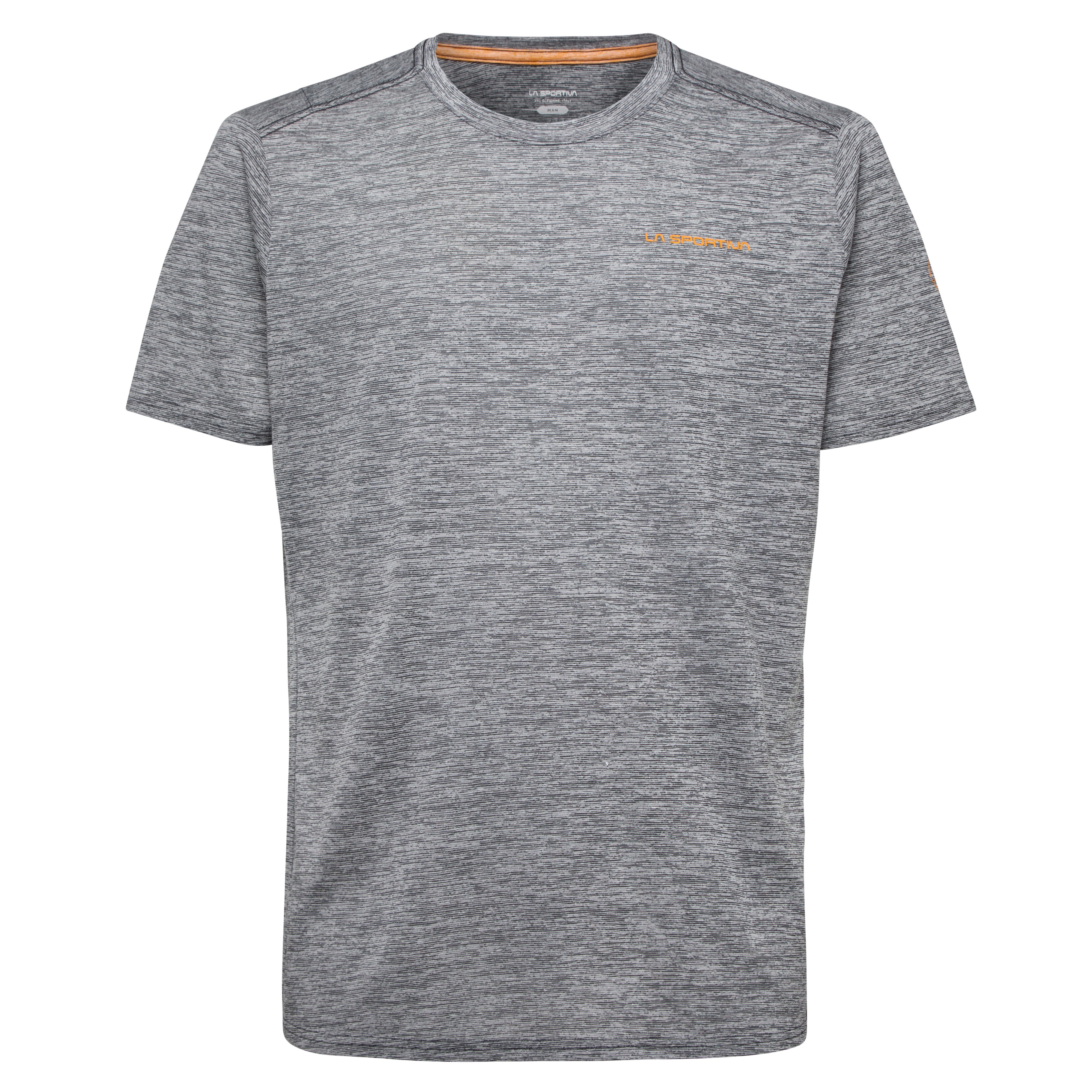 La Sportiva Cave Paint T-Shirt M Carbon/Papaya-SALE