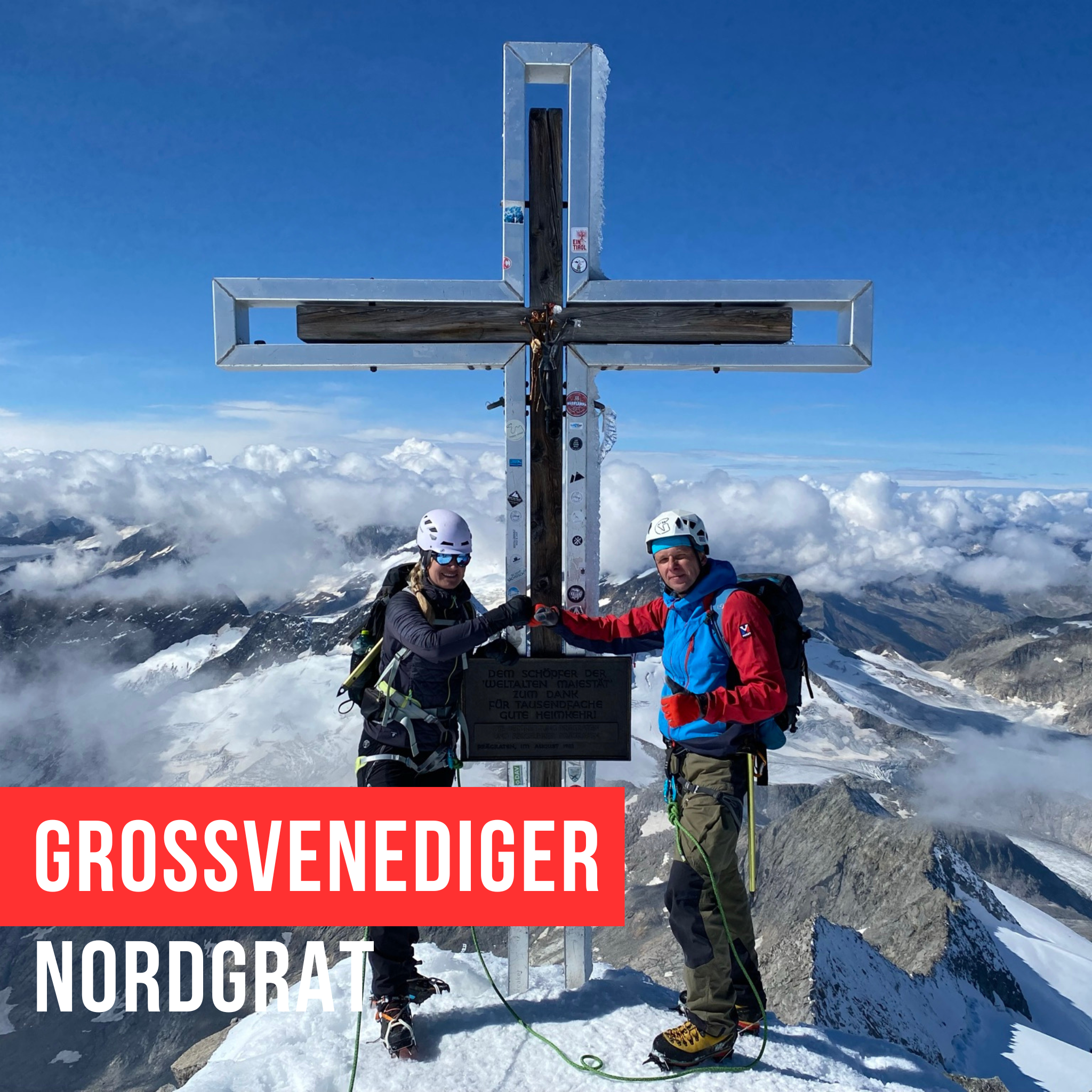 Großvenediger 3657m Nordgrat IV
