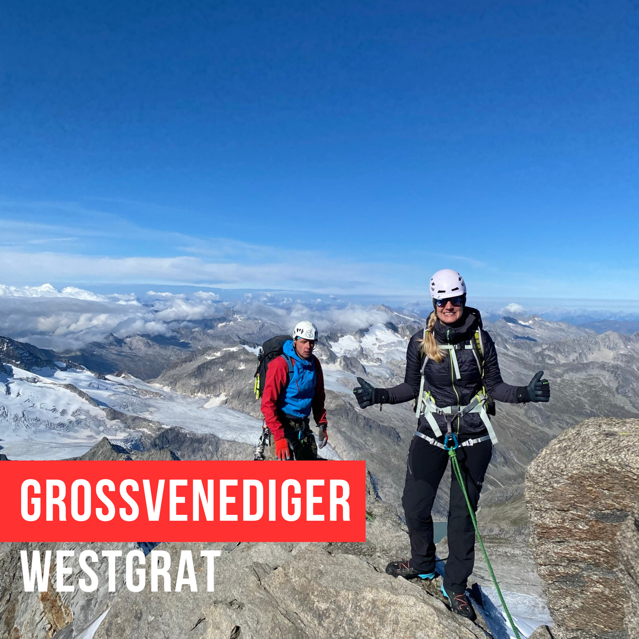 Großvenediger 3657m Westgrat