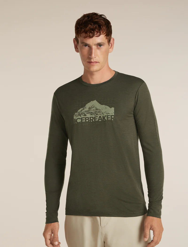 icebreaker TECH LITE 150 LS Men AORAKI EXPLOR dk loden