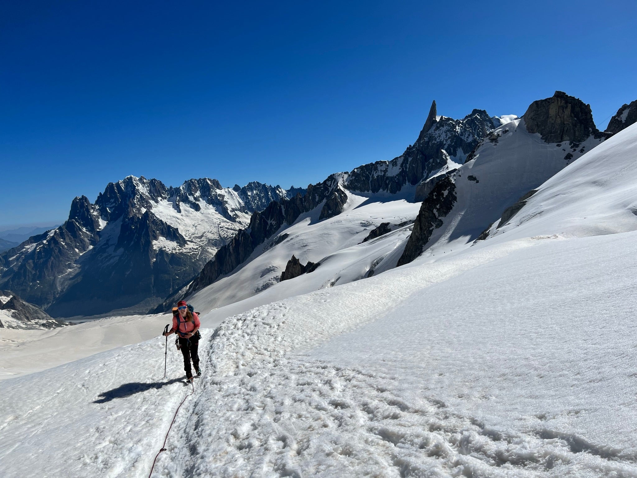 HOCHTOUREN Westalpen Kurs Courmayeur Torino Hütte Level II