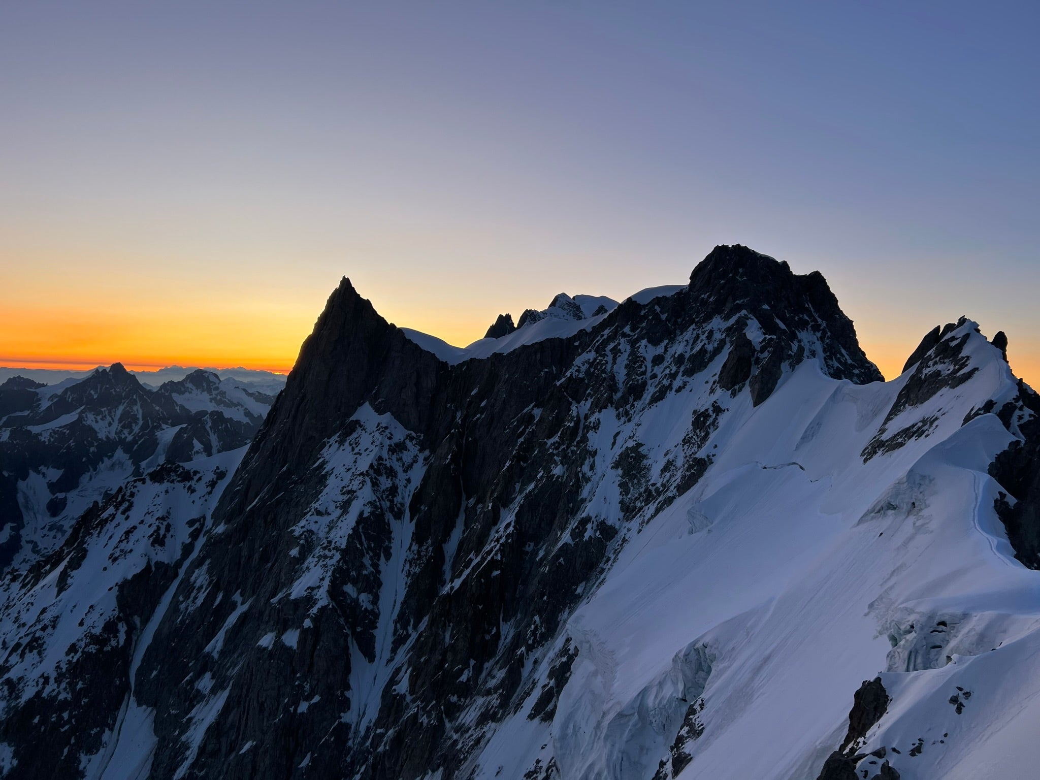 HOCHTOUREN Westalpen Kurs Courmayeur Torino Hütte Level II
