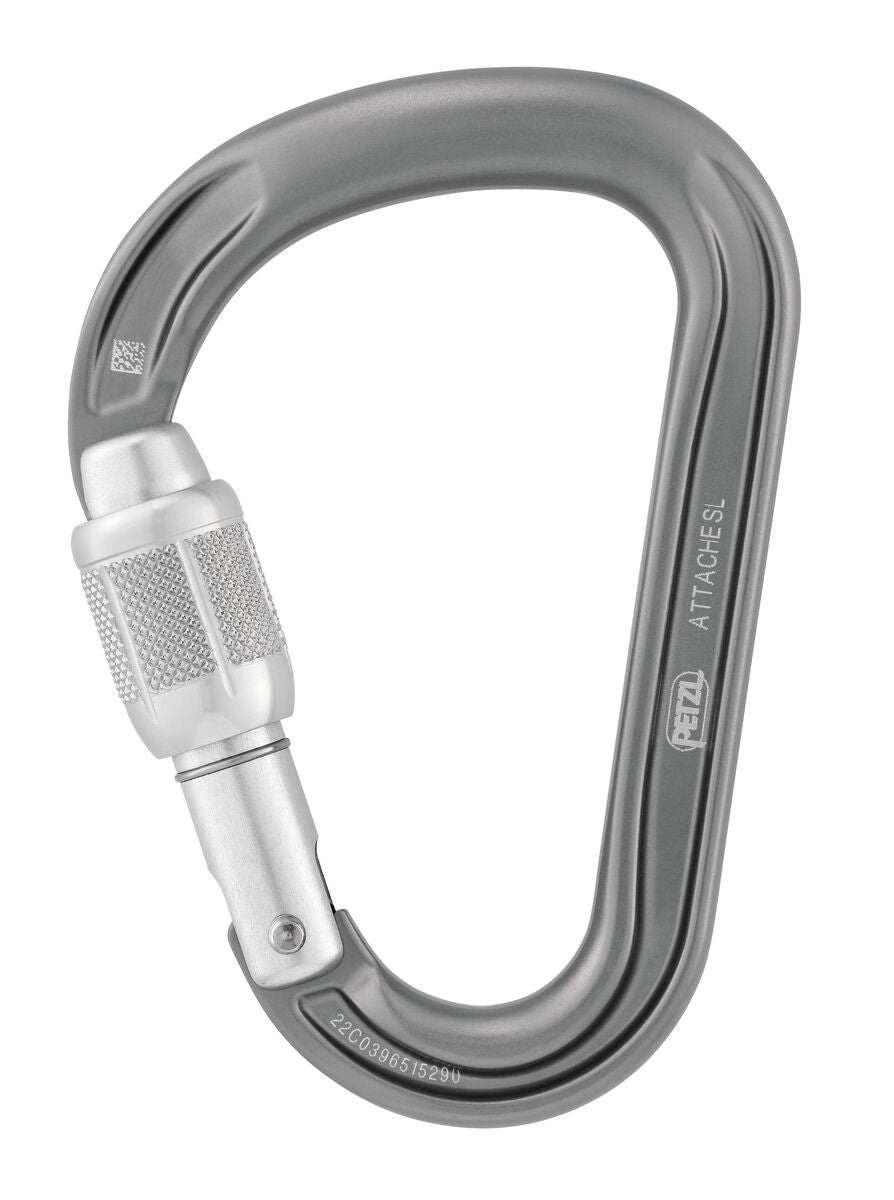 Petzl ATTACHE Karabiner gray
