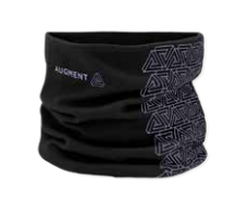 AUGMENT Neck Warmer BLACK - Logo Lavendel
