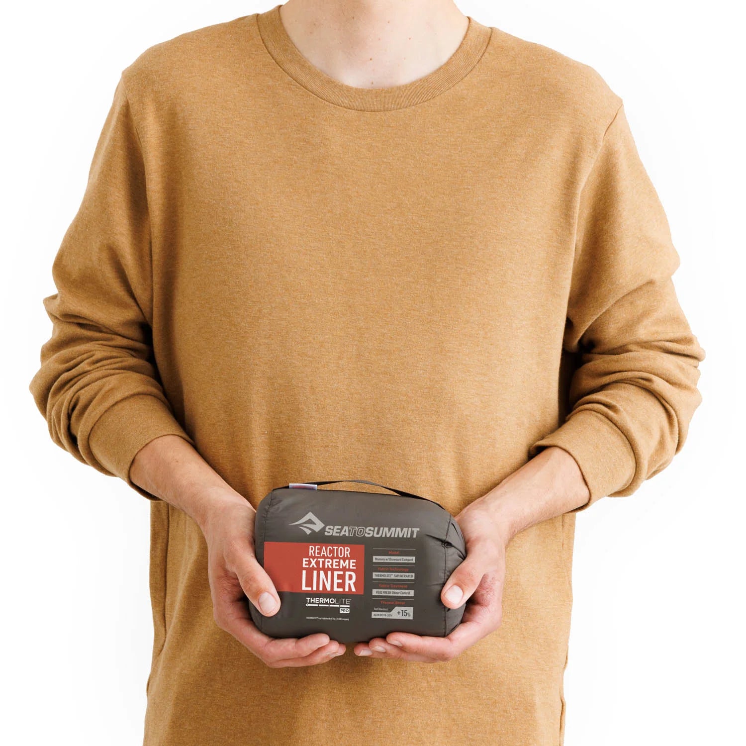 Sea to Summit Reactor Extreme - Thermolite Mummy Liner red