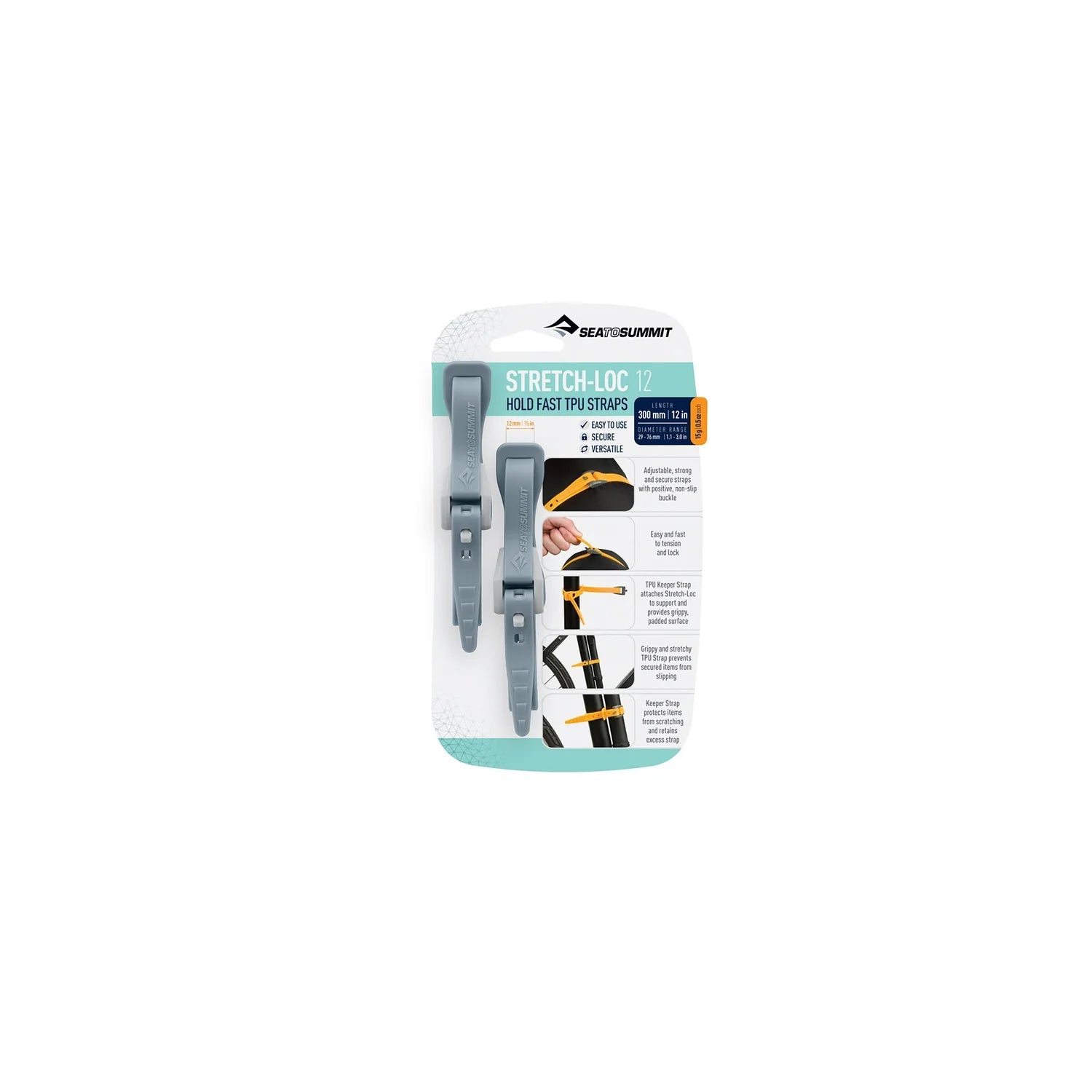 Sea to Summit Strech-Loc 18 TPU multifunctional fastening system (2-pack)
