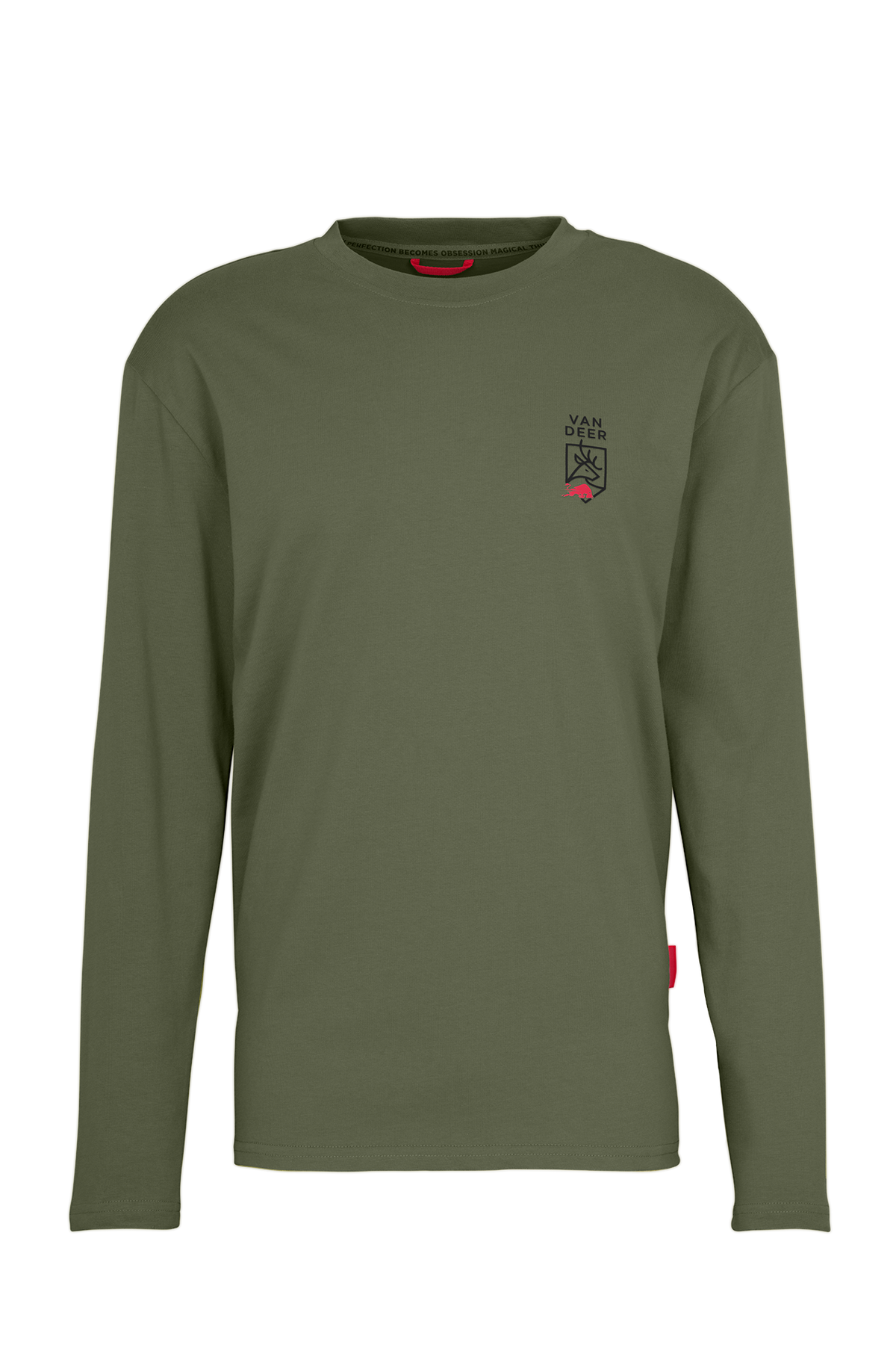 VAN DEER Red Bull Sports ESSENTIAL Longsleeve khaki