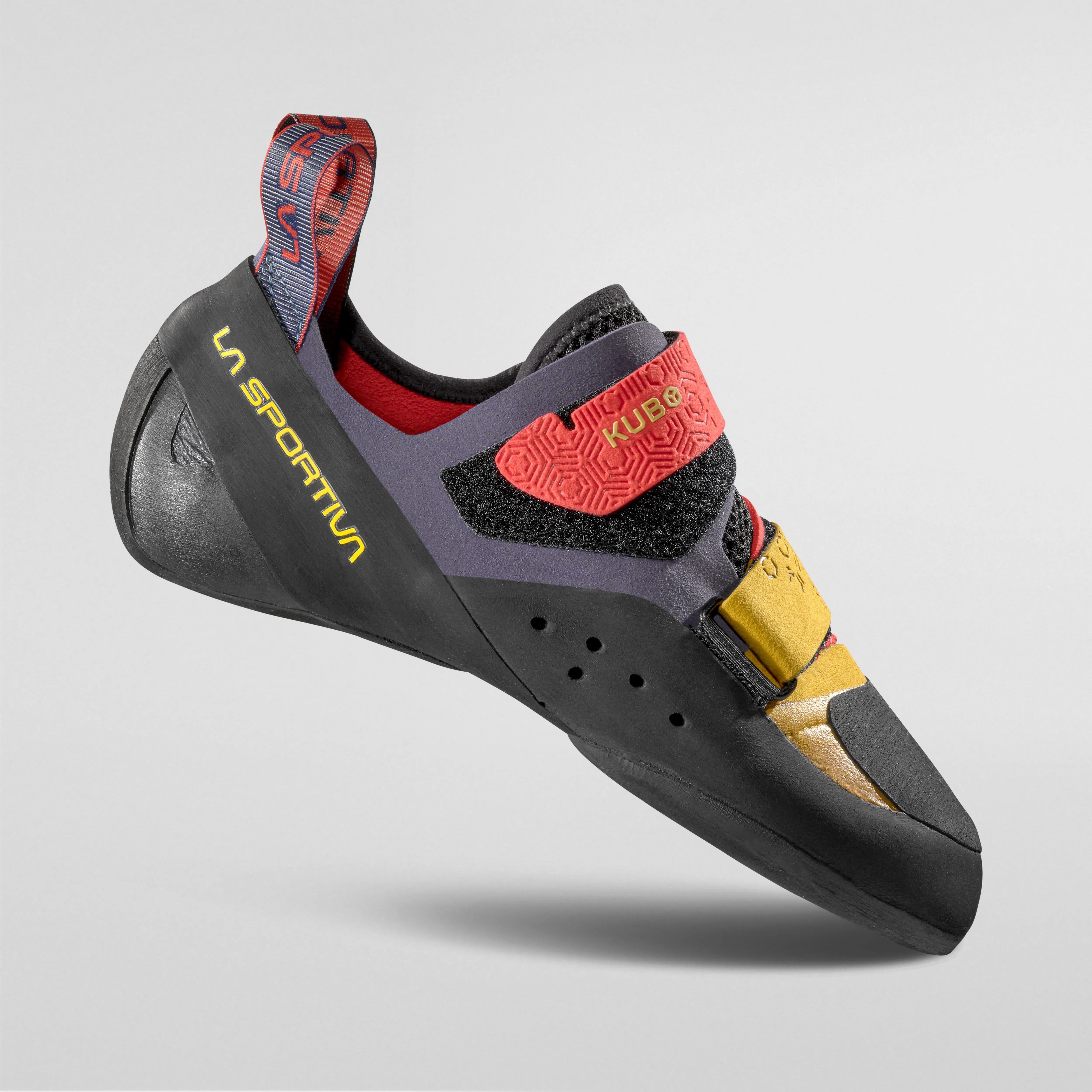 La Sportiva Kubo Kletterschuh Savana/Mountain Red