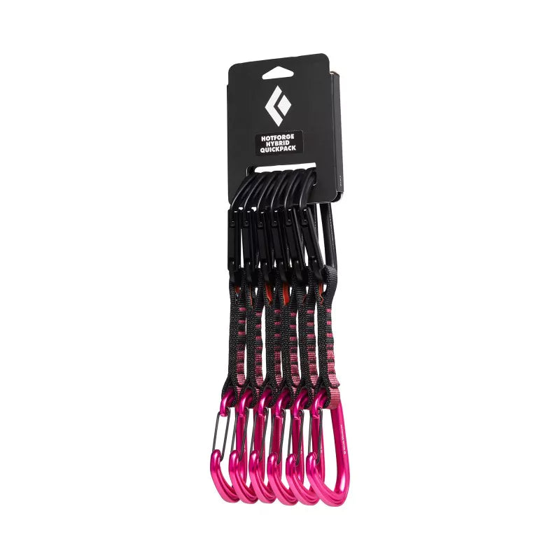 Black Diamond Hotforge Hybrid Quickpack 12 cm Expressset pink