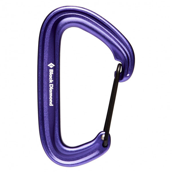 Black Diamond LiteWire Karabiner purple