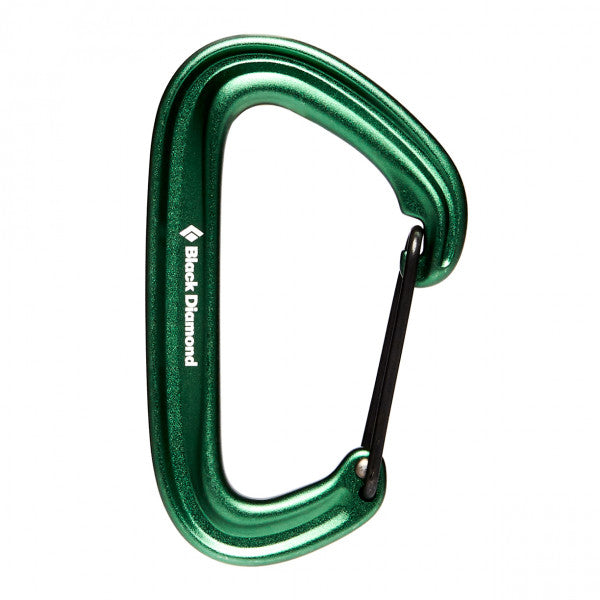 Black Diamond LiteWire Karabiner green