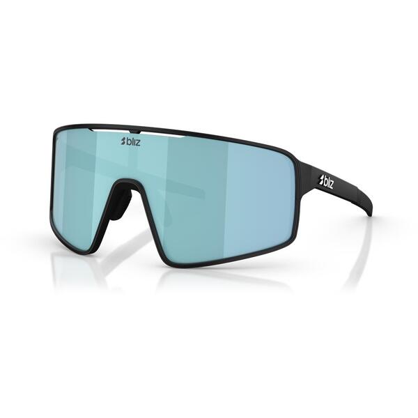 BLIZ P001  Matte Black - smoke iceblue