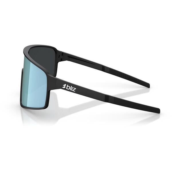 BLIZ P001  Matte Black - smoke iceblue