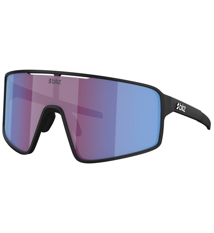 BLIZ P001 Matte Black - brown mirror pink