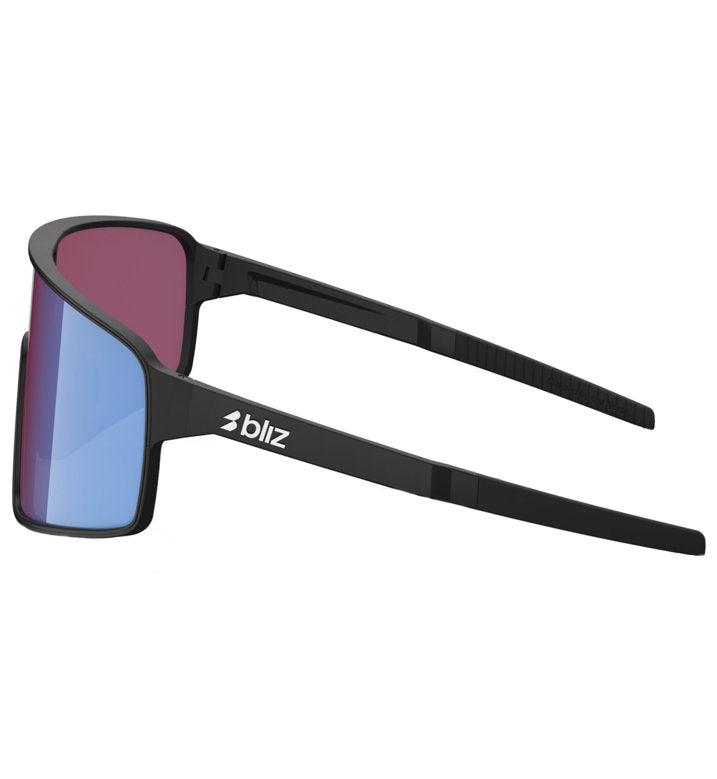 BLIZ P001 Matte Black - brown mirror pink