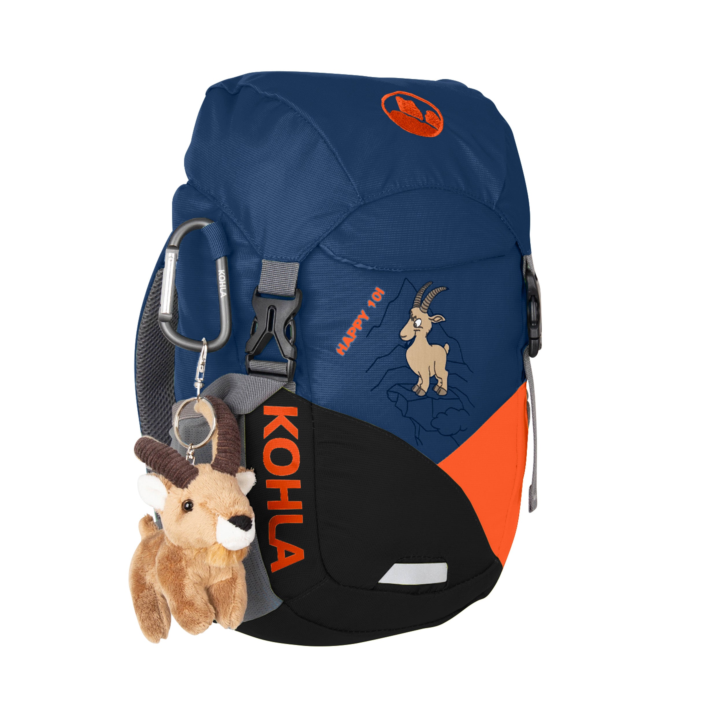 Kohla Happy 10 L - Children's backpack Navy Peony