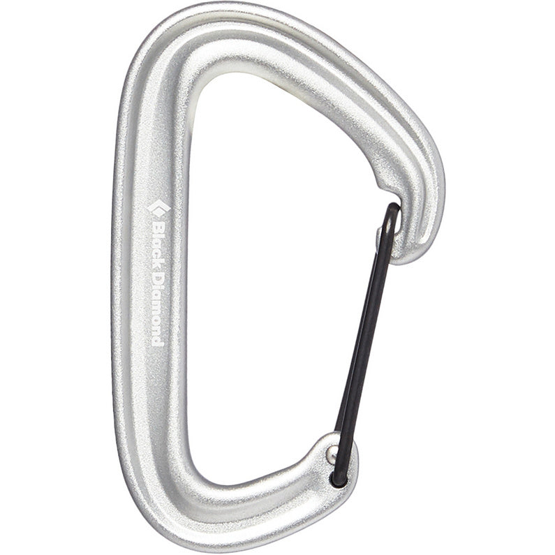 Black Diamond LiteWire Karabiner light gray