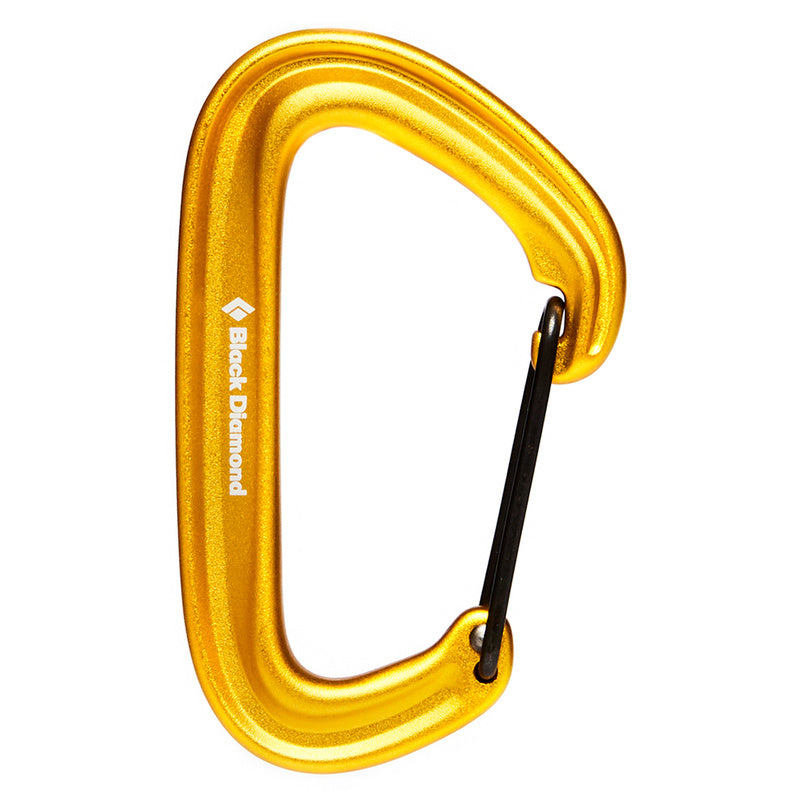Black Diamond LiteWire Karabiner yellow