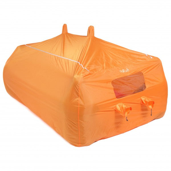 Rab Group Shelter 8-10 Personen Notzelt orange