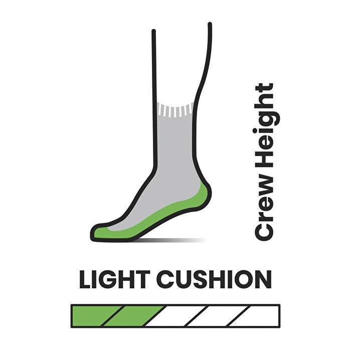 Smartwool W Hike Light Cushion Crew Socks twilight blue