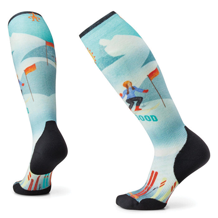 Smartwool W Ski Targeted Cushion Snow Bunny Skisocken
