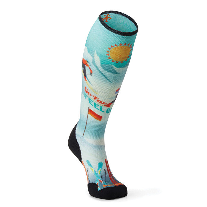 Smartwool W Ski Targeted Cushion Snow Bunny Skisocken