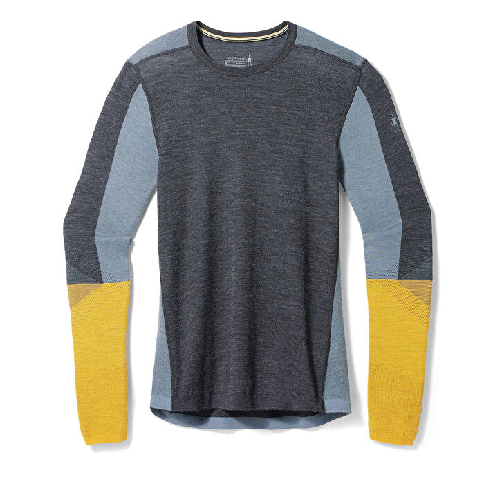 Smartwool Men's Intraknit Thermal Merino Baselayer charcoal-honey gold