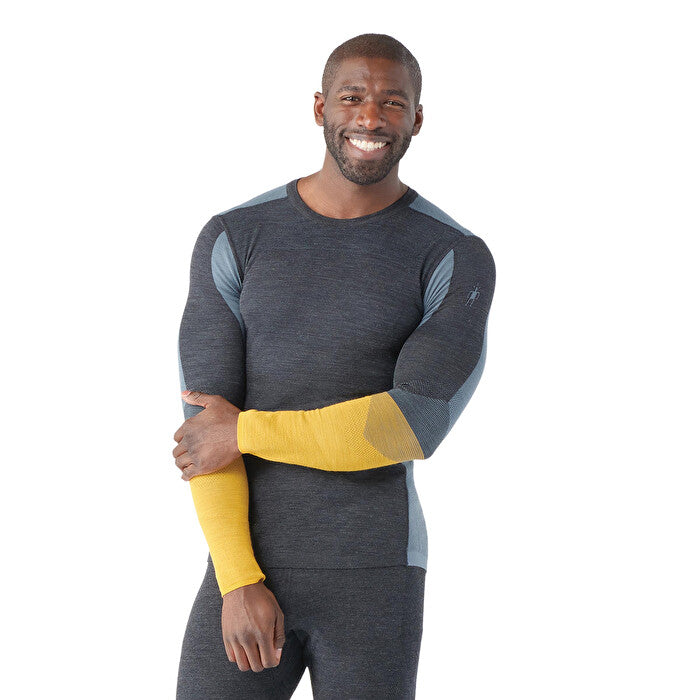 Smartwool Men's Intraknit Thermal Merino Baselayer charcoal-honey gold