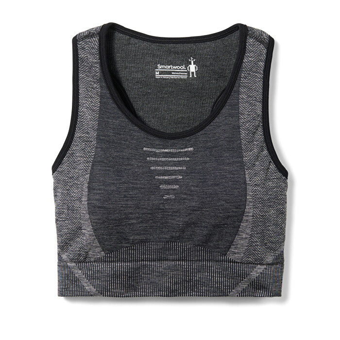 Smartwool Woman´s Intraknit Racerback Bra black heather