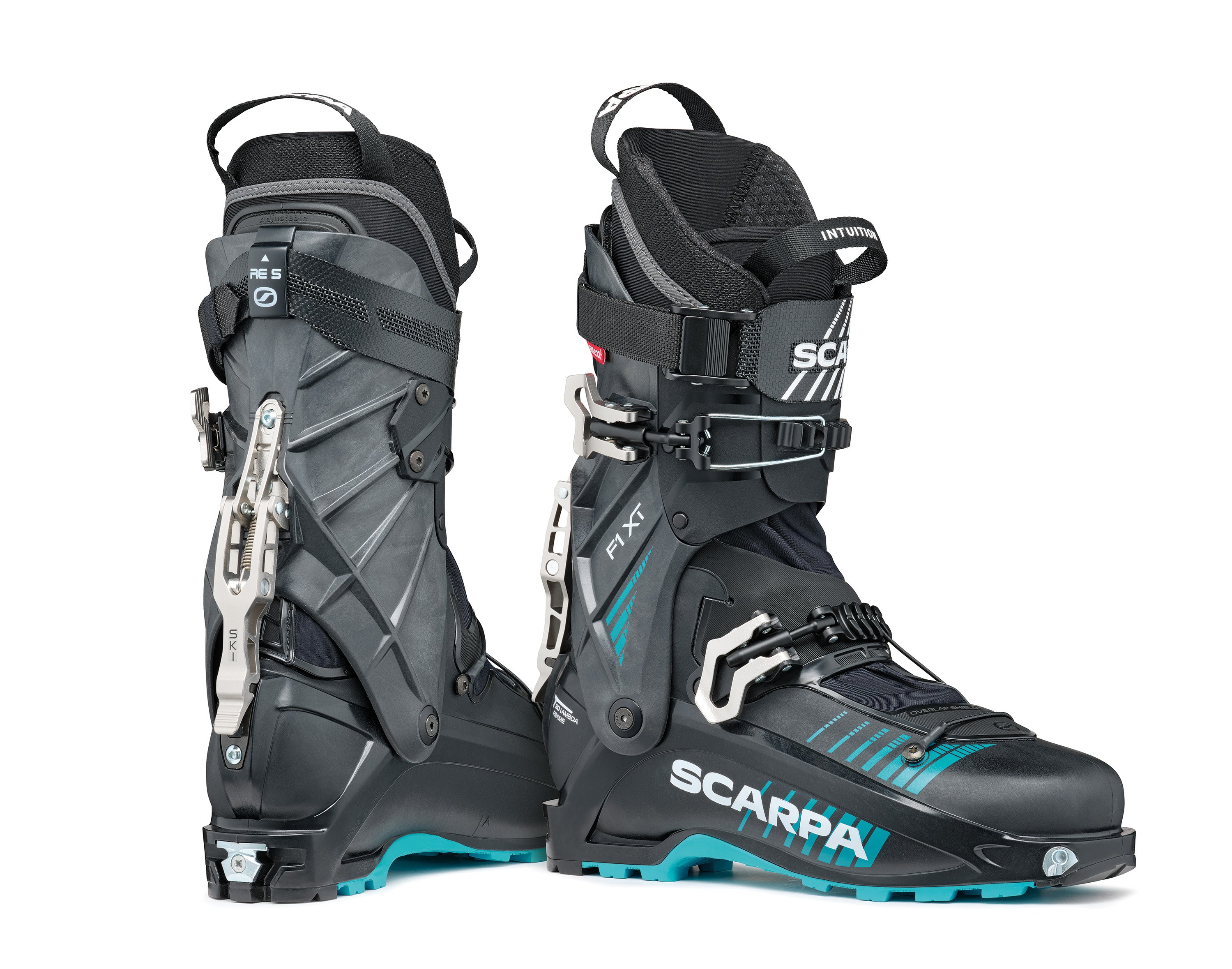 Scarpa F1 XT carbon-azure Skitourenschuh
