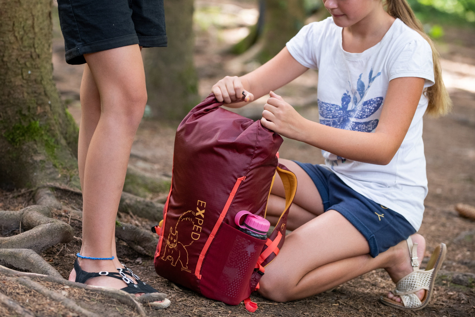 Exped Kid's Typhoon 15 forest Bergrucksack