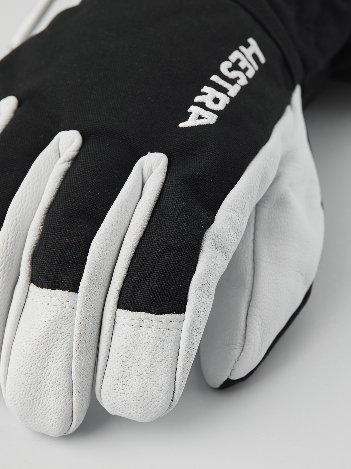 Hestra Army Leather Heli Ski Jr. 5-finger Black
