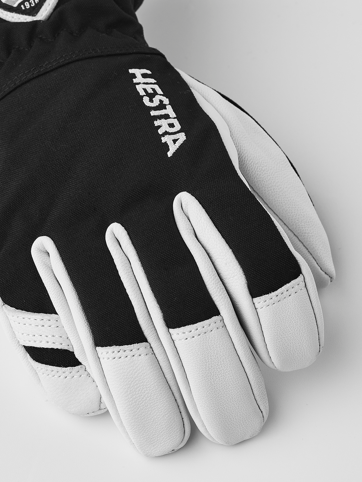 Hestra Army Leather Heli Ski Jr. 5-finger Black