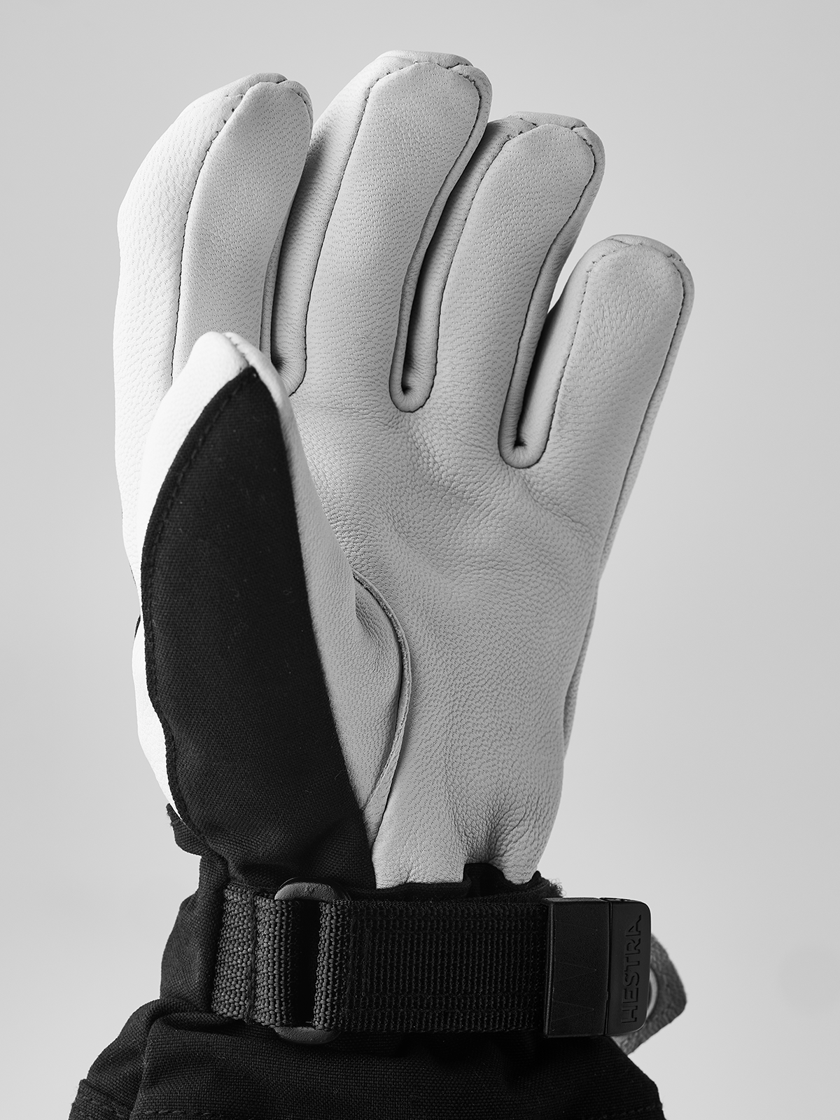 Hestra Army Leather Heli Ski Jr. 5-finger Black