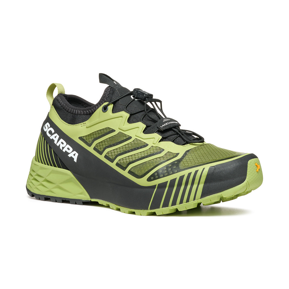 Scarpa RIBELLE RUN Women's aqua-black trail running shoe
